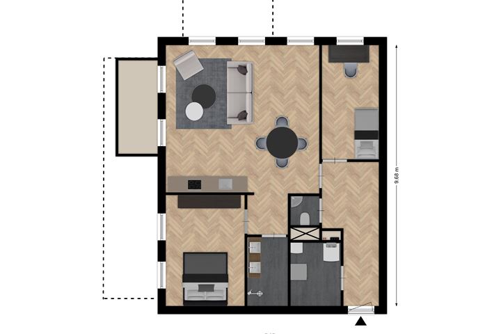 View photo 2 of Appartement type A (Bouwnr. 19)