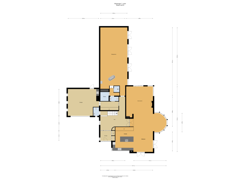 Bekijk plattegrond van Begane grond van Werkdroger 7