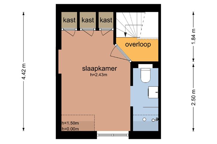 Bekijk foto 48 van Eerste Goudsbloemdwarsstraat 12