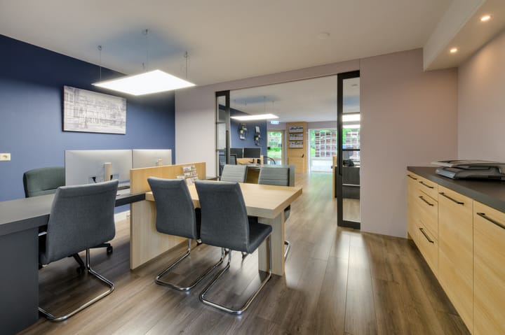 Een promotiefoto voor op kantoor