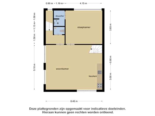 1e verdieping