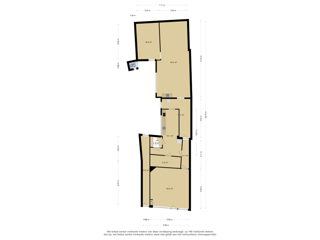 Bekijk plattegrond van BOG-BG van Noordstraat 5