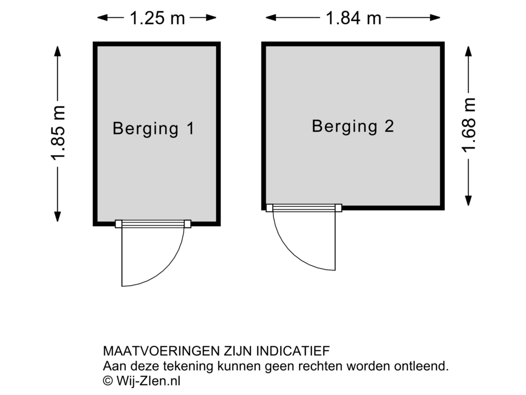 Bekijk plattegrond van Bergingen van Schiekade 47-K003