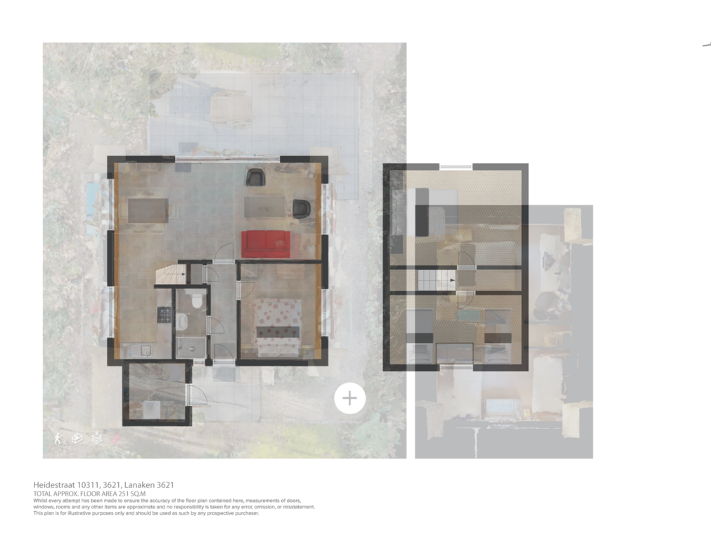 View floorplan of First floor of Heidestraat 103 11