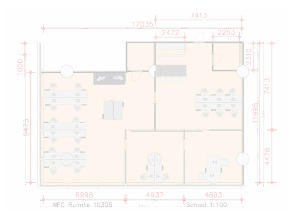 Plattegrond verdieping