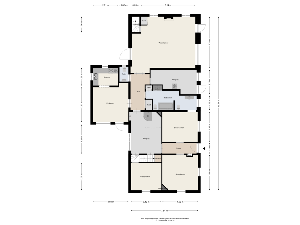 Bekijk plattegrond van Begane grond van Sluisstraat 67