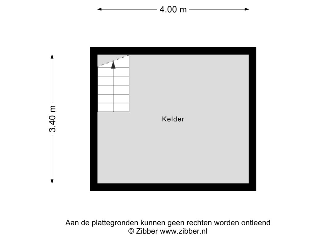 Bekijk plattegrond van Kelder van Sluisstraat 67