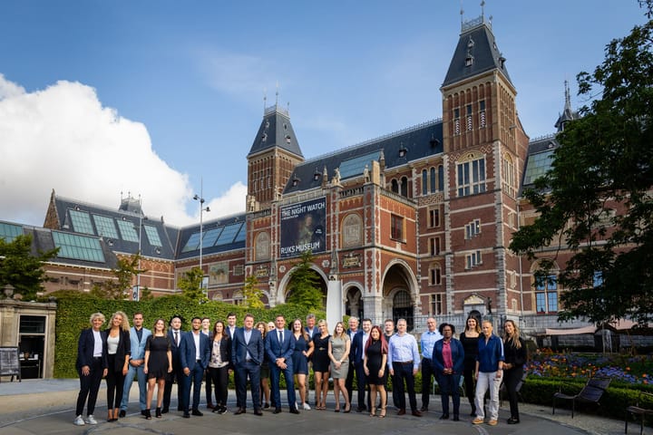 Een promotiefoto voor op kantoor