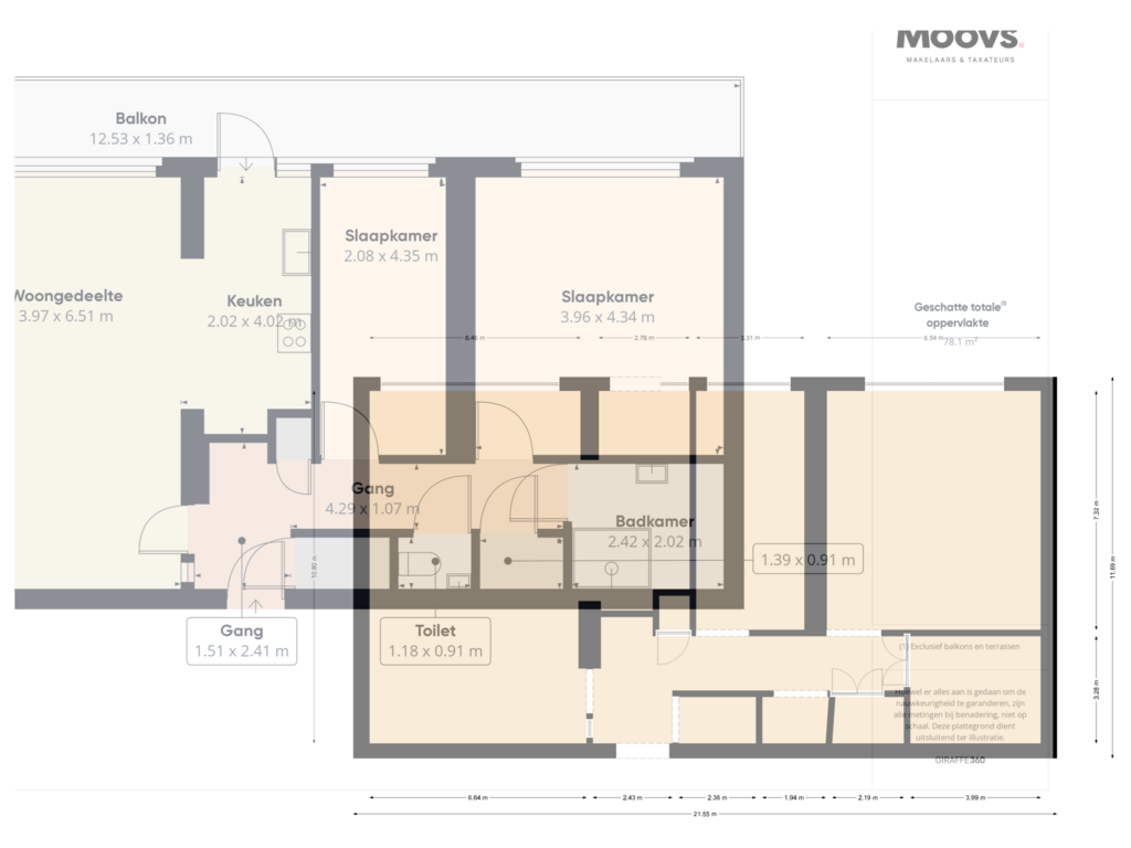 Bekijk plattegrond van First floor van Churchilllaan 158