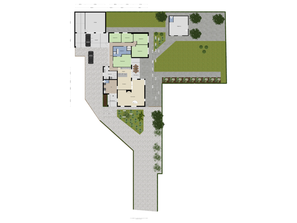 Bekijk plattegrond van Begane grond Tuin van Julianastraat 15-A