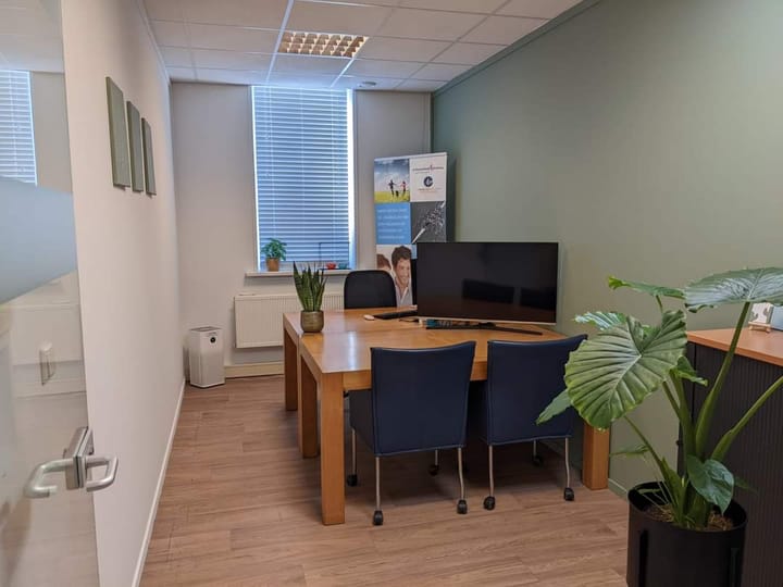 A promotional picture for the office