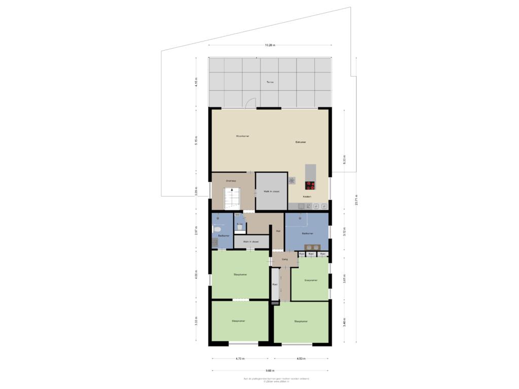 Bekijk plattegrond van Eerste verdieping van Dorpsstraat 256