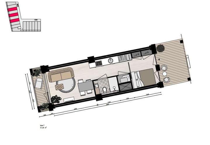 Photo 10 of Regular Suite (Bouwnr. 2)