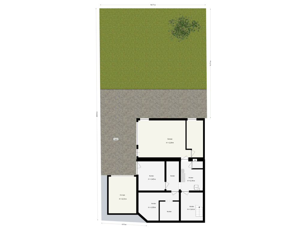 Bekijk plattegrond van Perceel van Prins Hendriklaan 314