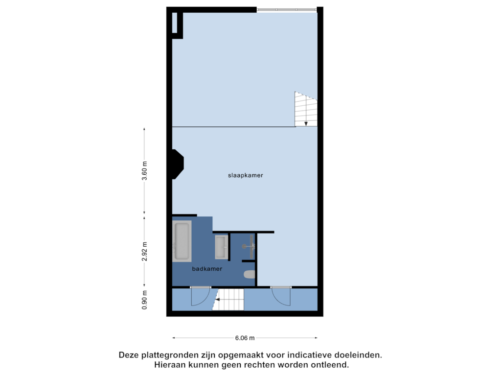 Bekijk plattegrond van 1e verdieping van Klokstraat 20-202