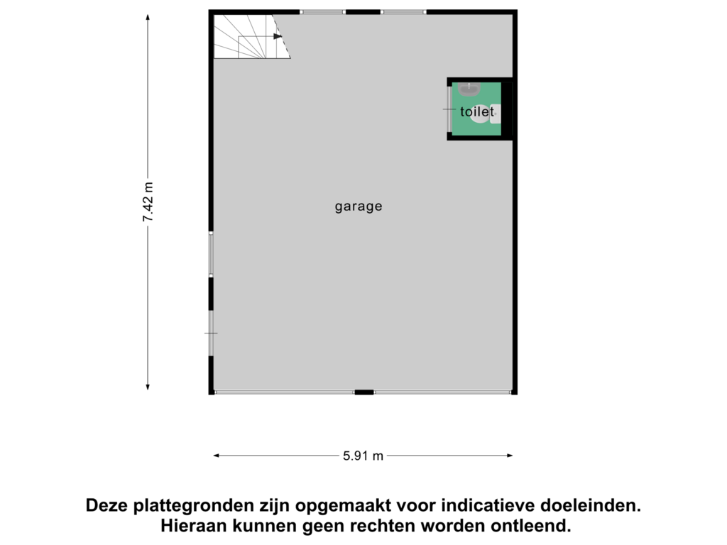 Bekijk plattegrond van Berging 1 van Steenheuvelsestraat 51