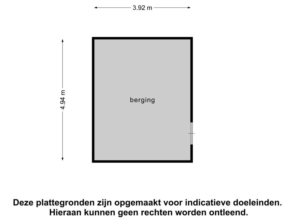 Bekijk plattegrond van Berging 3 van Steenheuvelsestraat 51