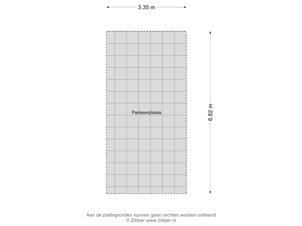 Bekijk plattegrond van Parkeerplaats van De Sanderij 101-A