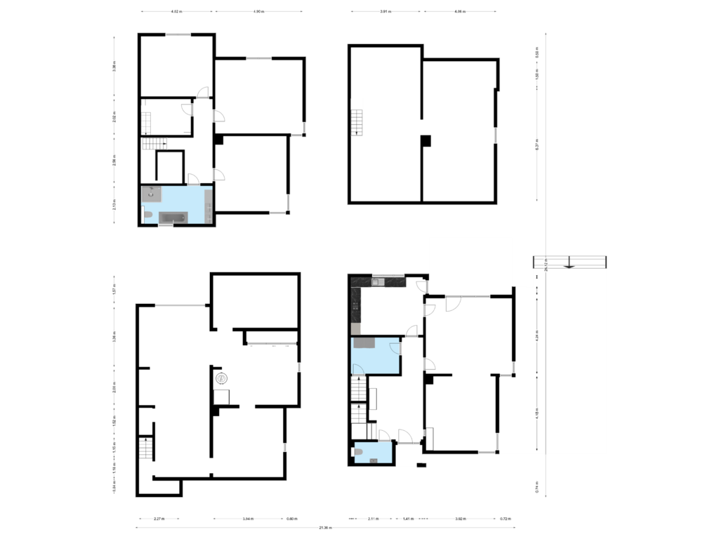 View floorplan of First floor (copy) of Panoramalaan 9