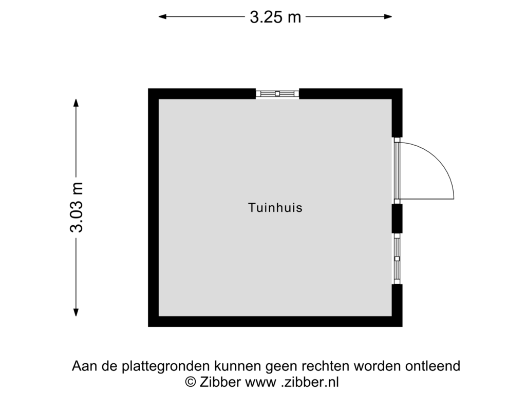 Bekijk plattegrond van Berging van Westervelden 3