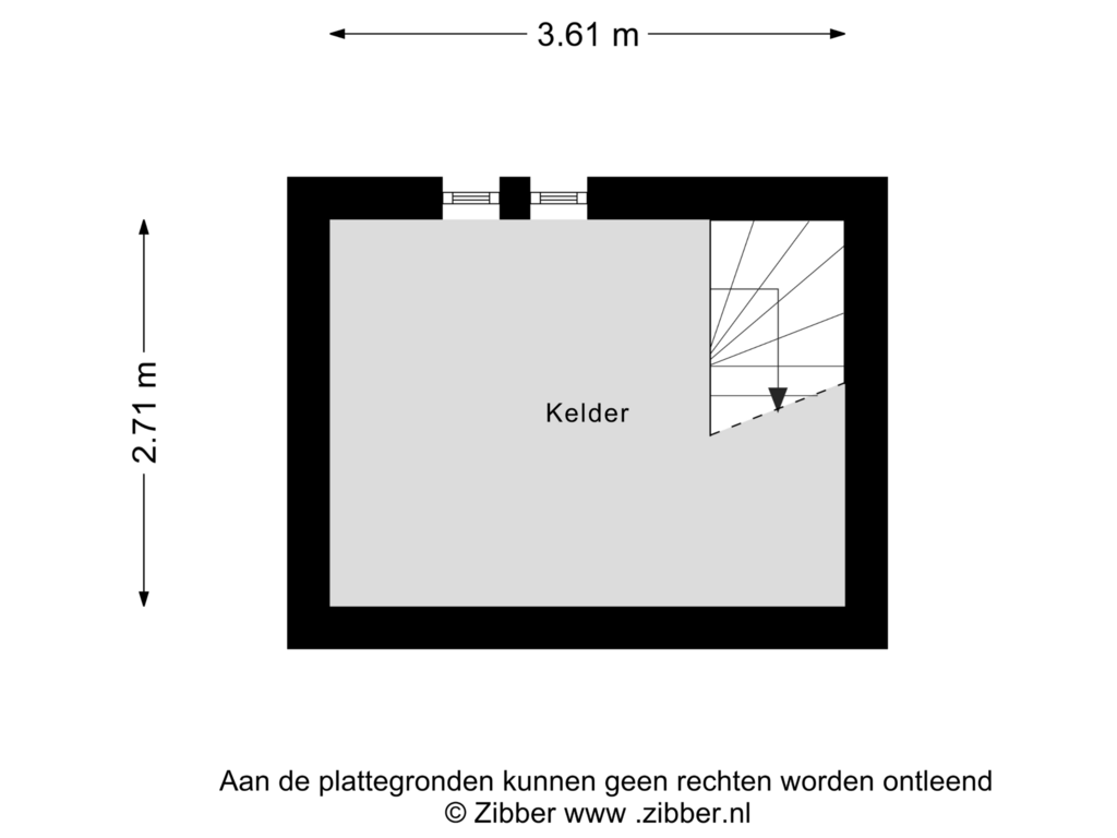 Bekijk plattegrond van Kelder van Westervelden 3