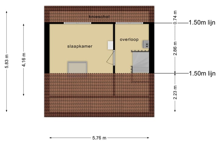 Bekijk foto 39 van Tesselschadestraat 9