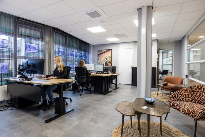 Een promotiefoto voor op kantoor