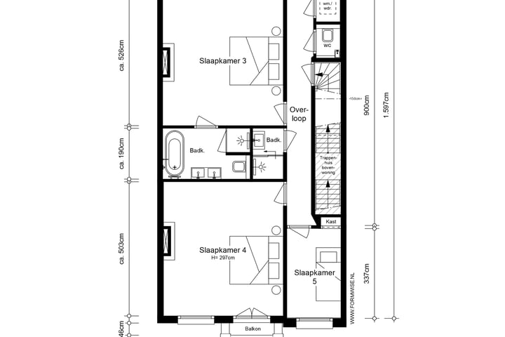 View photo 45 of Roemer Visscherstraat 34-H