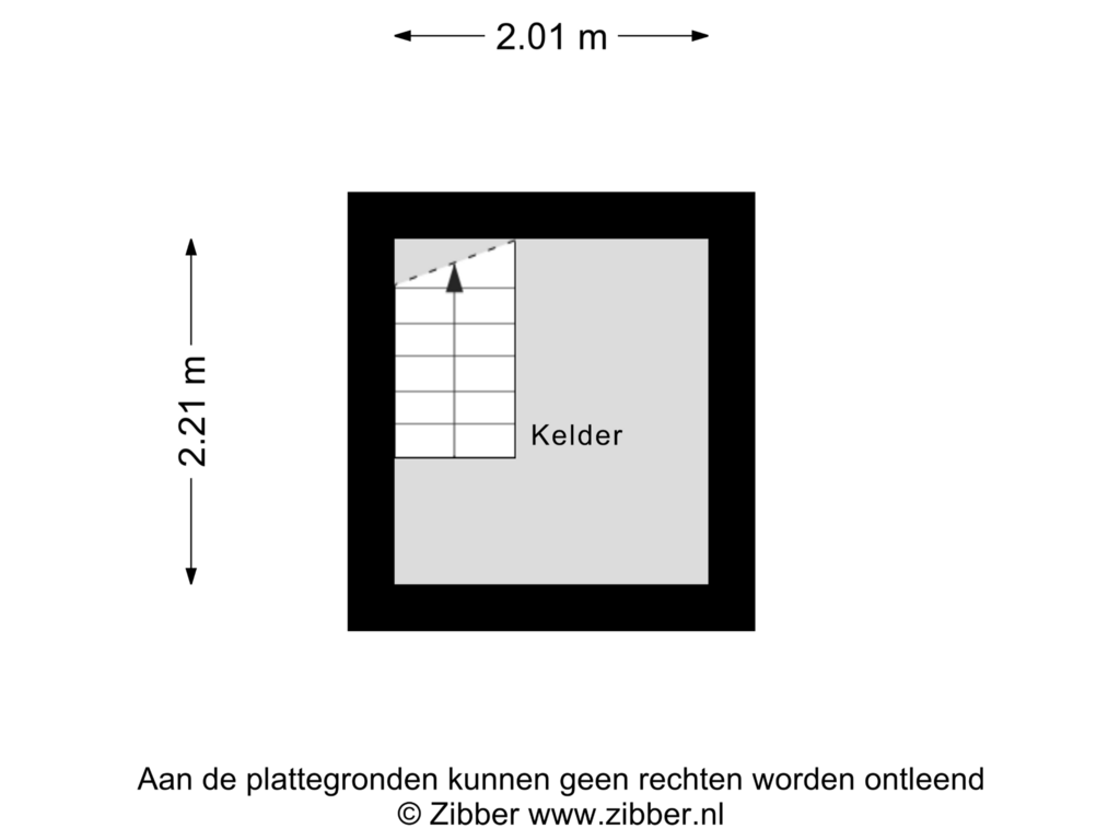 Bekijk plattegrond van Kelder van Dorpsstraat 35