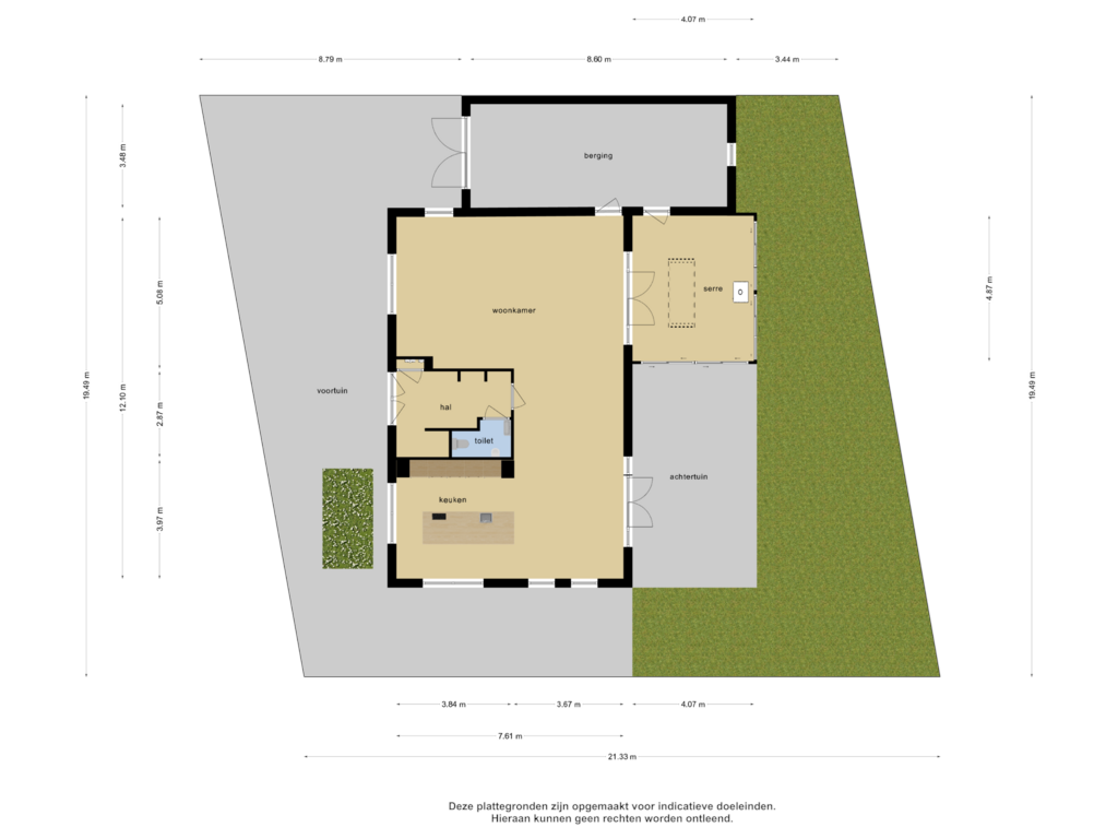 Bekijk plattegrond van Woning overzicht van Groenallee 4