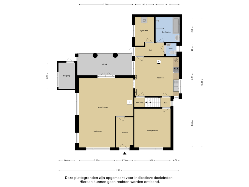 Bekijk plattegrond van Begane Grond van Nieuwstraat 33