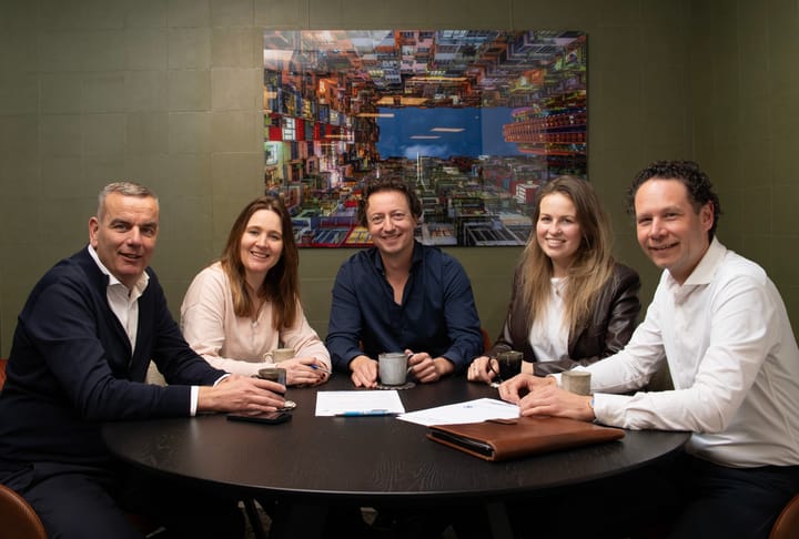 Een promotiefoto voor op kantoor