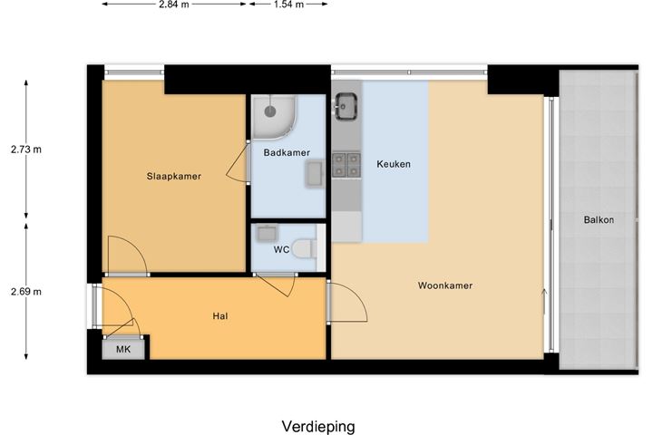 Bekijk foto 25 van Makelaarstraat 4-C