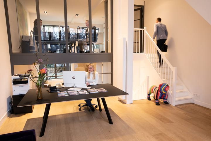 Een promotiefoto voor op kantoor