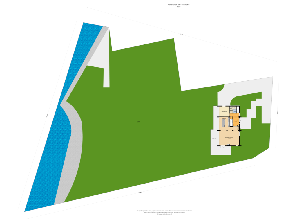 Bekijk plattegrond van TUIN van Achthoven 31