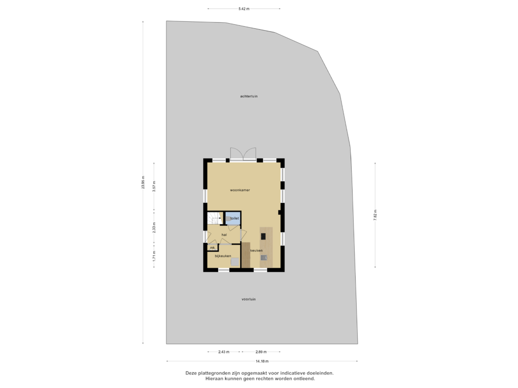 Bekijk plattegrond van Overzicht woning van Wevelsweg 145