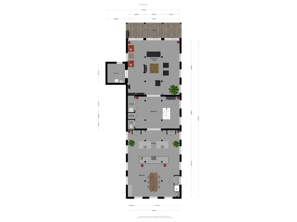 Bekijk plattegrond van Begane grond van Pickéstraat 66