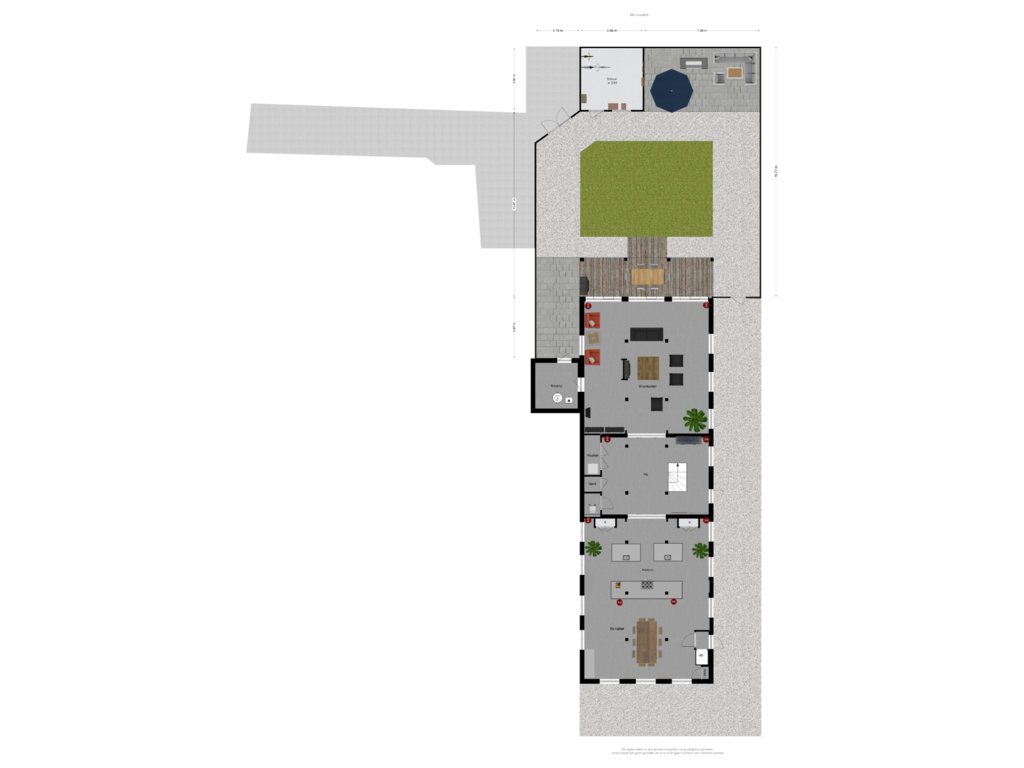 Bekijk plattegrond van Situatie overzicht van Pickéstraat 66