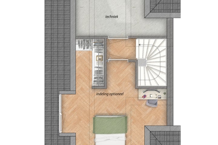 View photo 6 of Riante hoekwoning 3 laags (Bouwnr. 26)