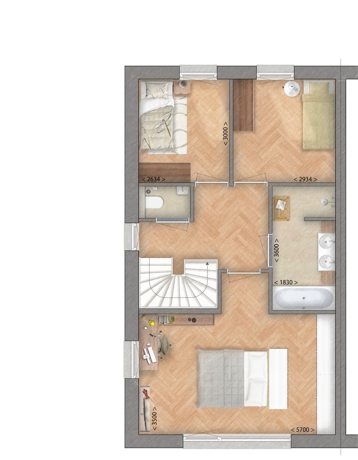 Photo 5 of Royaal half vrijstaand (Bouwnr. 28)