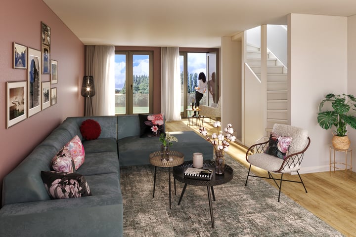 Foto 6 van Multi functionele 'Fabrieks'  woningen (Bouwnr. 18)