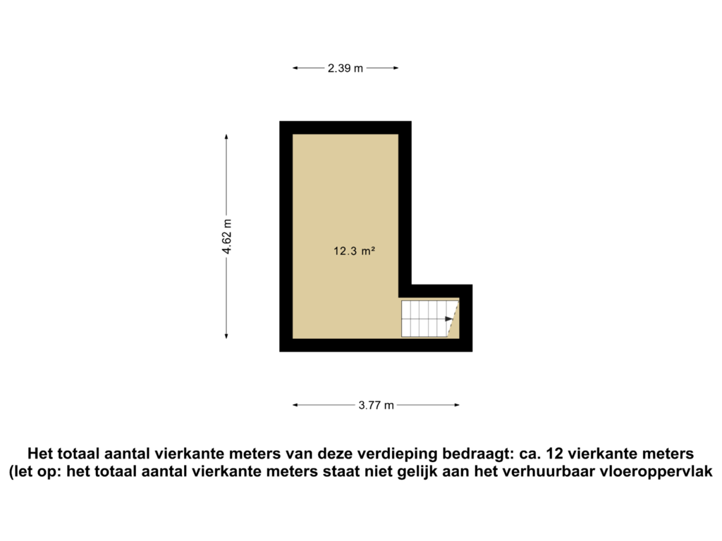 Bekijk plattegrond van BOG-Kelder van Frans van Waesberghestraat 5