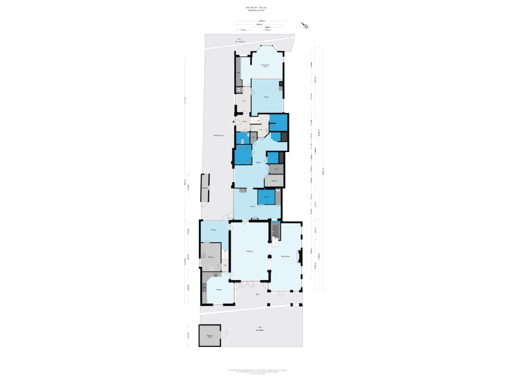 Bekijk plattegrond van Begane grond van Den Ilp 99