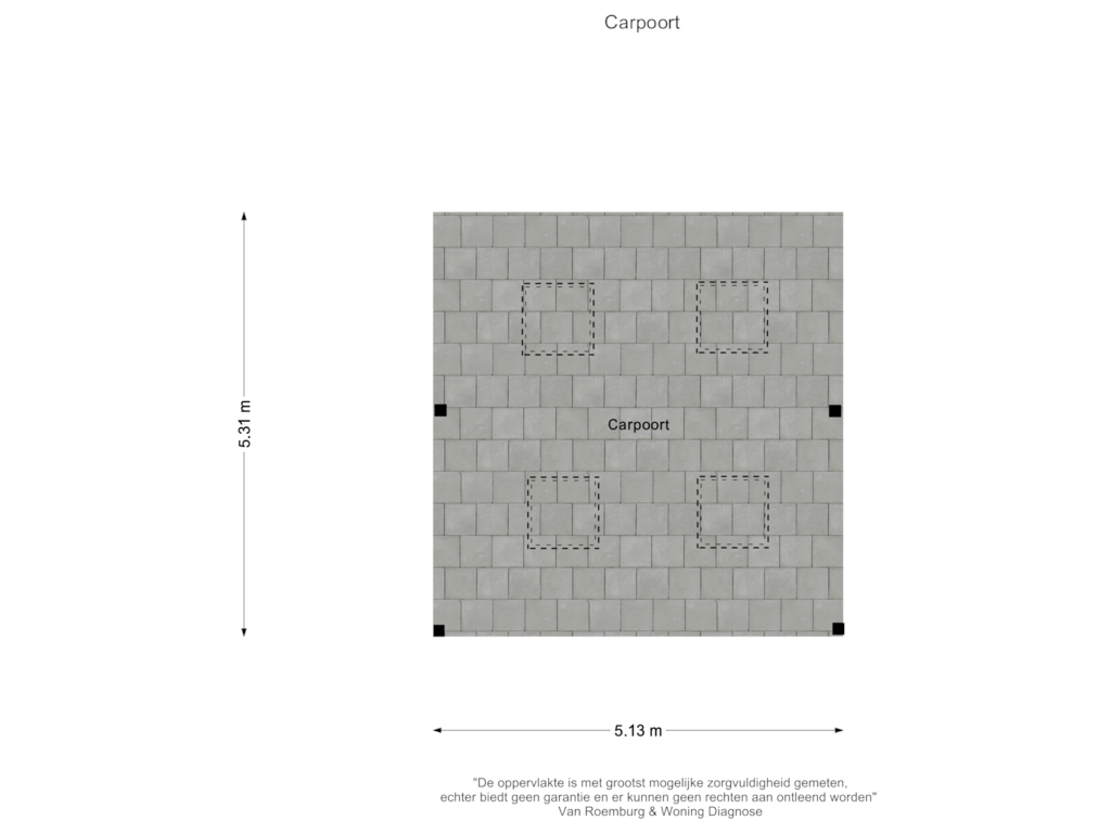 Bekijk plattegrond van Carpoort van Prins Clauslaan 1