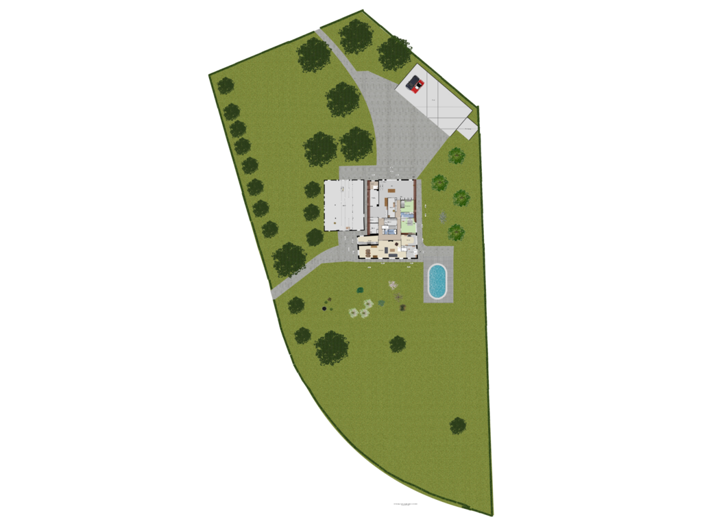 Bekijk plattegrond van Begane grond Tuin van Waterdijk 7