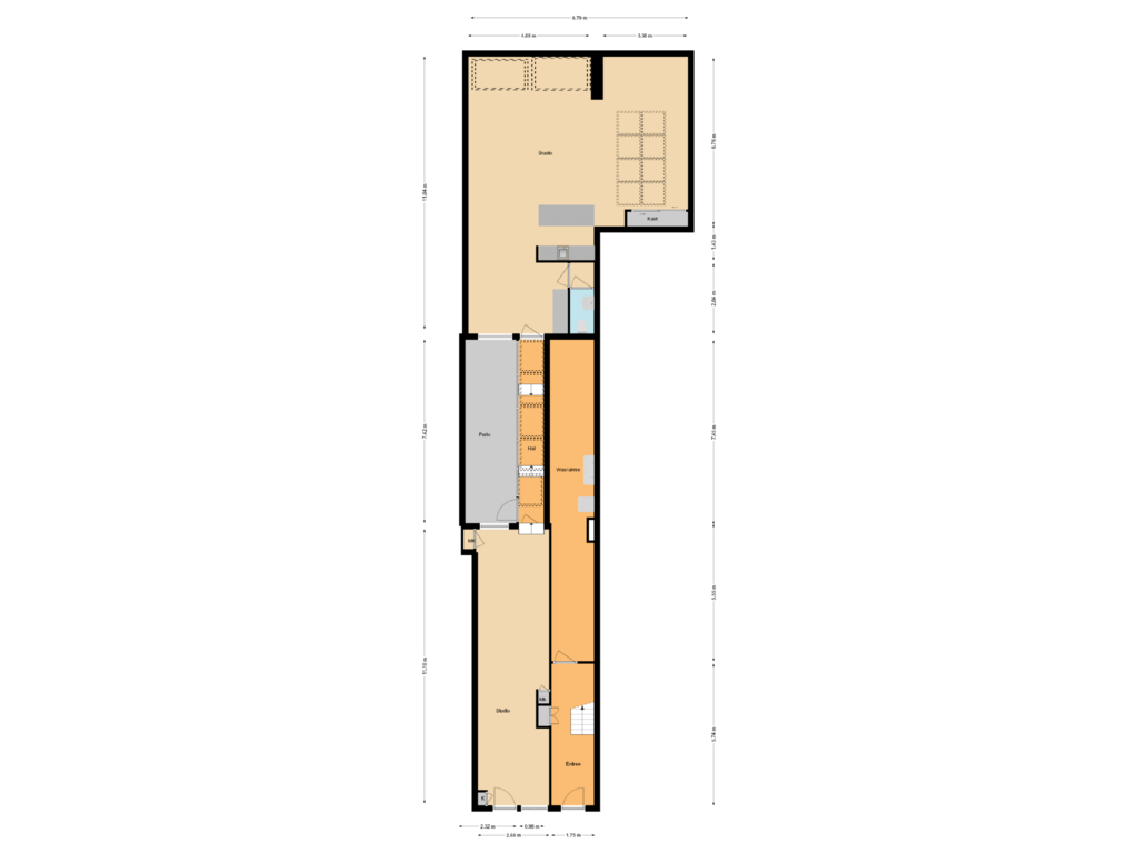 Bekijk plattegrond van First floor van Lauriergracht 138-1