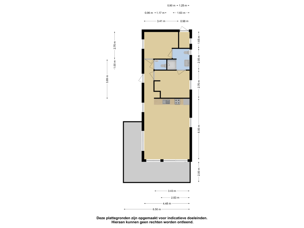 Bekijk plattegrond van Appartement van Zum Feriengebiet 1