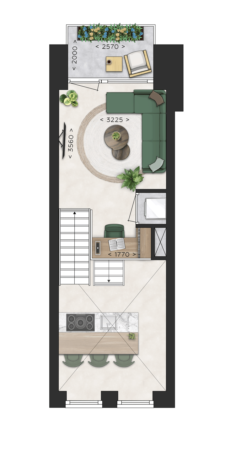 Foto 8 van Fietsznfabriek - De Drie Pakhuizen D06 (Bouwnr. 6)