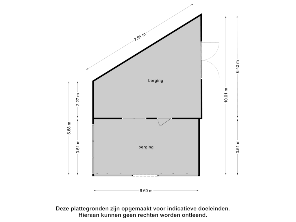 Bekijk plattegrond van Berging van Grootveld 11