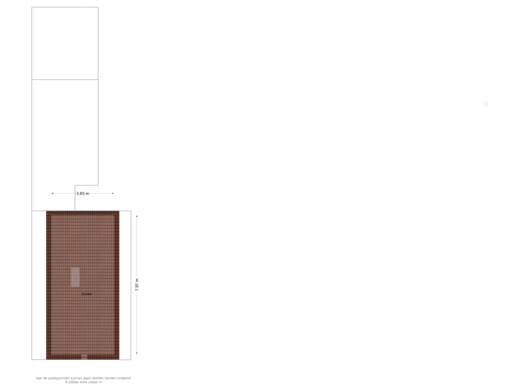 Bekijk plattegrond van Zolder van Bogaardstraat 8